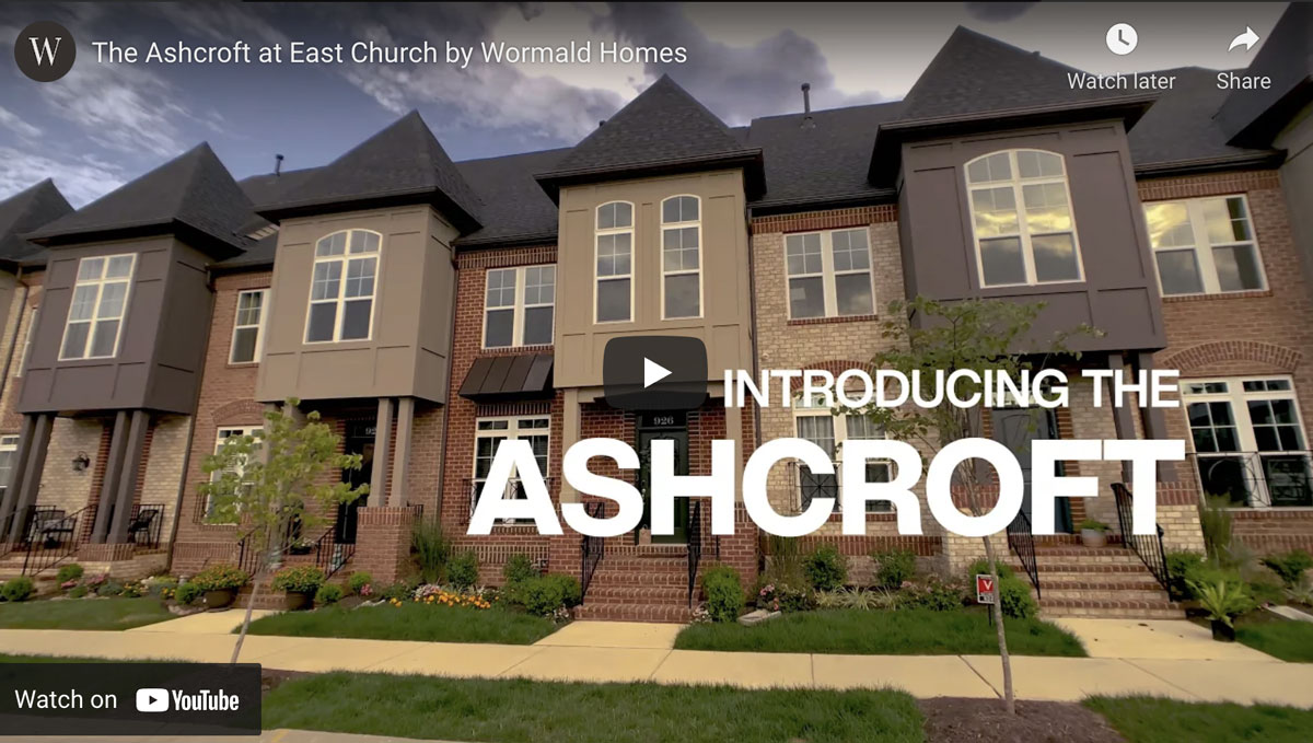 Exterior of Ashcroft Townhomes