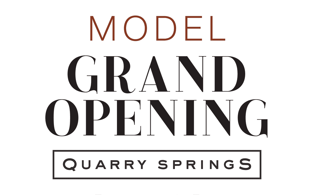 Quarry Springs Model Grand Opening