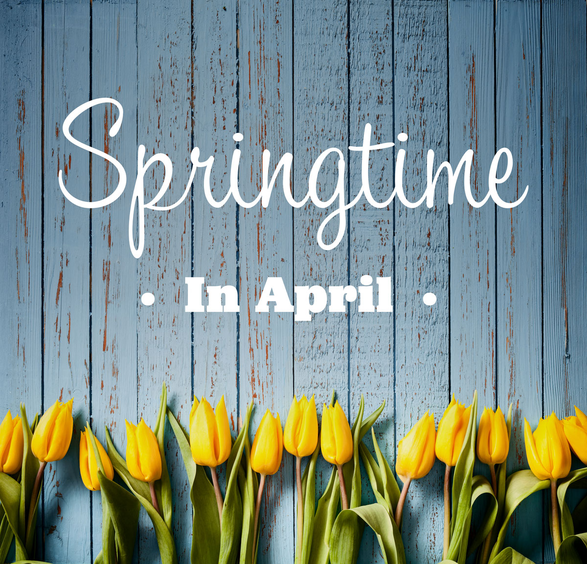 springtime in april